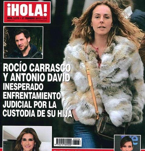 Rocío Carrasco y Antonio David irán a los juzgados por la custodia de su hija