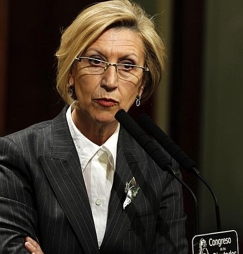 El estilo andrógino de Rosa Díez en el Debate sobre el estado de la Nación