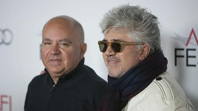 Agustín y Pedro Almodóvar