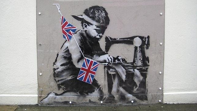 Retiran en el último momento el Banksy que iba a ser subastado por internet