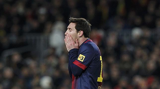 Messi, con fiebre, baja en el entrenamiento del Barcelona un día después del clásico