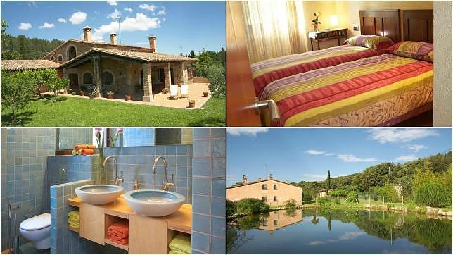 La casa está situado en un entorno privilegiado