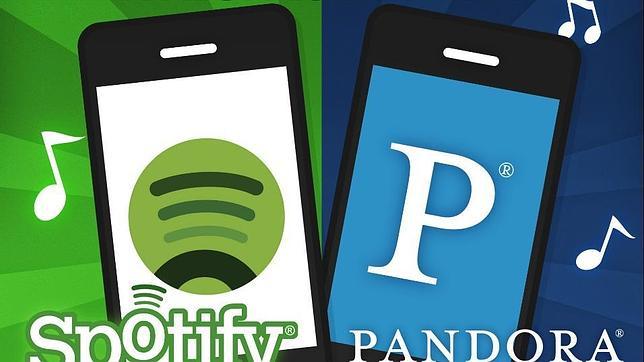 Spotify vs. Pandora, guerra de música en streaming