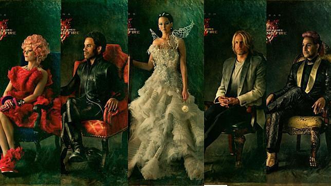 Primeros carteles individuales de «Los Juegos de Hambre: En llamas»