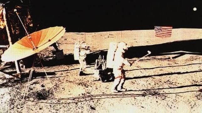 Shepard fue el primero en jugar al golf en la Luna