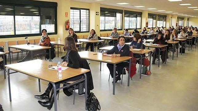 Educación primará la nota del examen a la hora de elaborar las listas de interinos