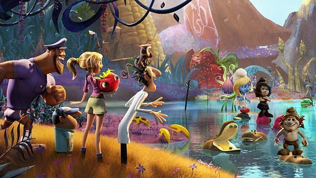 Vuelven los pitufos y la lluvia de albóndigas en un año de secuelas para Sony