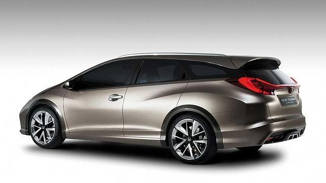 Honda Civic Tourer Concept, espacio dinámico