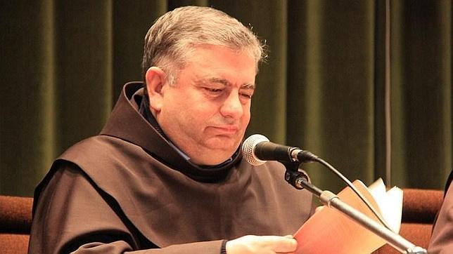 Un monje gallego junto a un Papa argentino