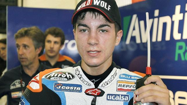 Maverick Viñales se cae en Jerez y es duda para el inicio del Mundial