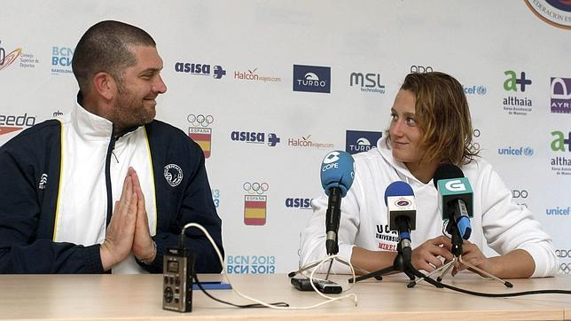 Mireia Belmonte y Rafa Muñoz, a por el Mundial de Barcelona desde Pontevedra
