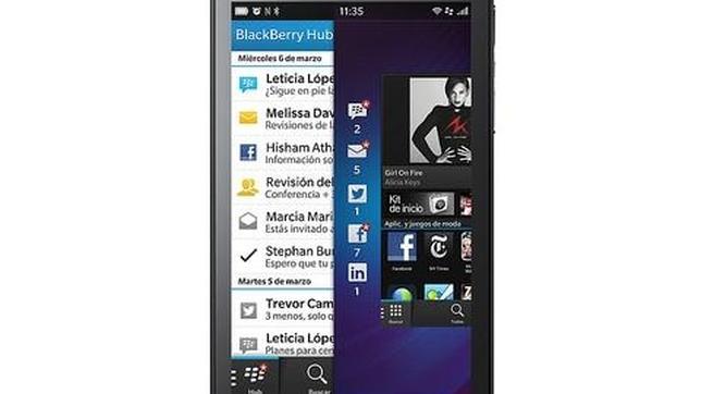 BlackBerry viaja en el tiempo con su terminal más avanzado: Z10