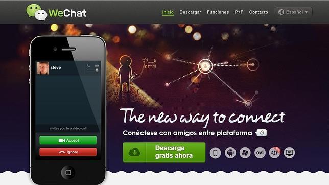 WeChat, rival de WhatsApp, permitirá localizar nuevos amigos y conocidos