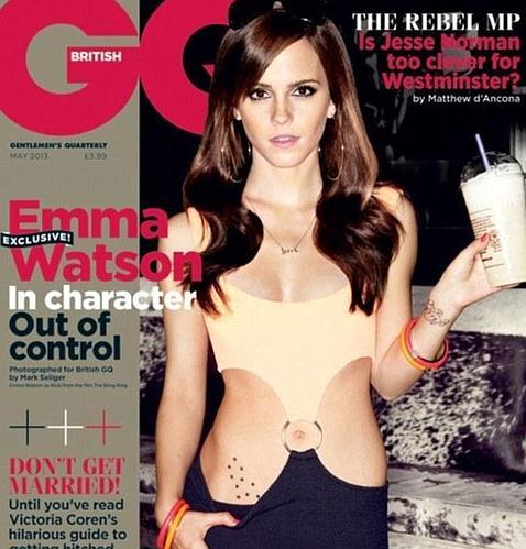Emma Watson posa a lo «Pretty Woman» para la revista «GQ»