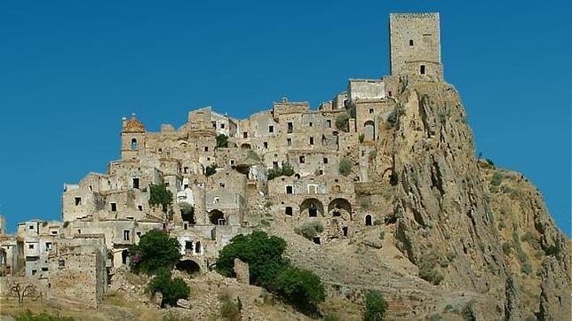 Craco, abandonada tras varios terremotos