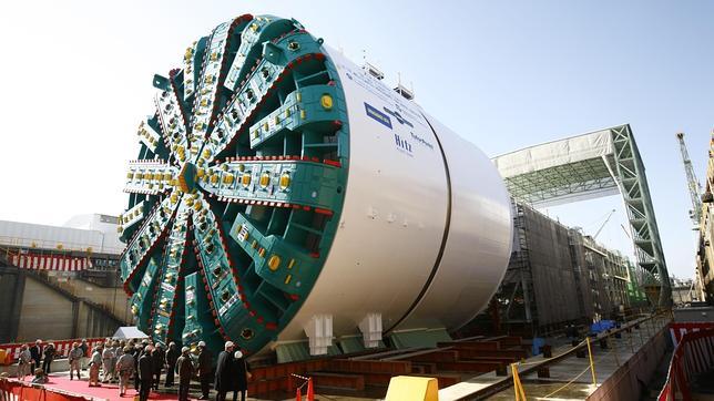 ACS traslada la mayor tuneladora del mundo desde Japón a Estados Unidos