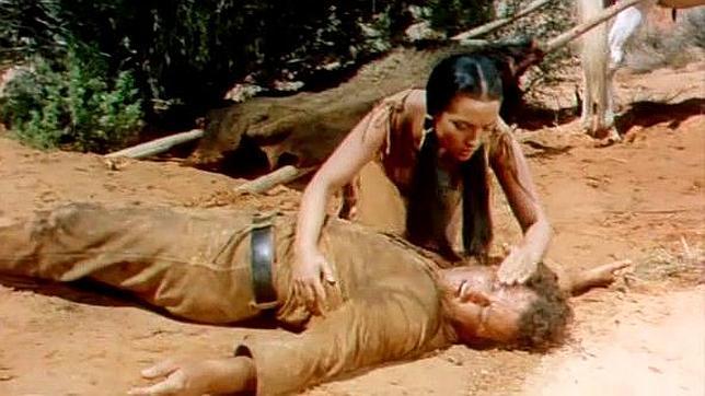 Sara Montiel salva la vida a Rod Steiger en «Yuma»
