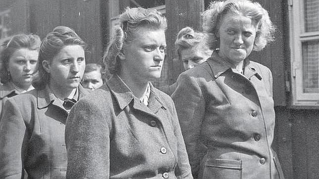 Varias guardianas nazis de un campo de concentración