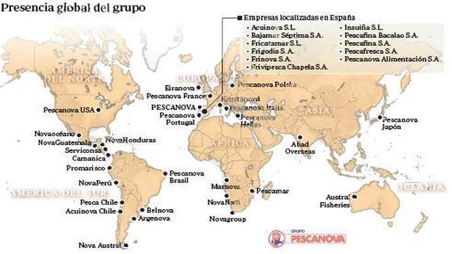 Pescanova reconoce a la CNMV que ya ha vendido activos en el extranjero