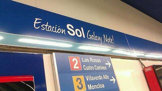 Vodafone bautizará la estación de Sol y la línea 2 de Metro de Madrid