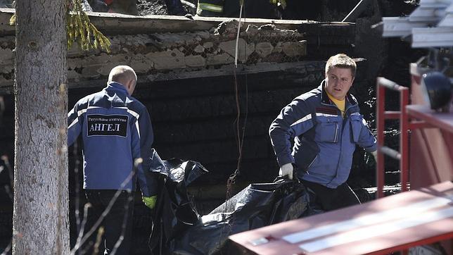 Al menos 38 muertos por un incendio en un hospital psiquiátrico de la región de Moscú