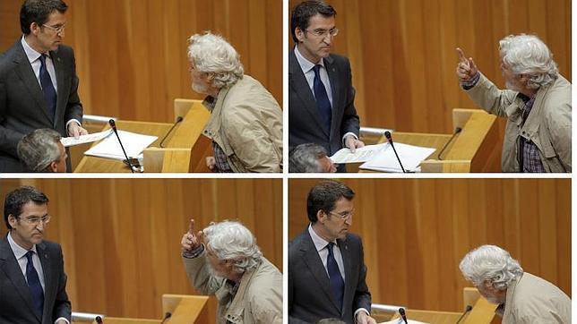 Secuencia de los acontecimientos en el Parlamento gallego