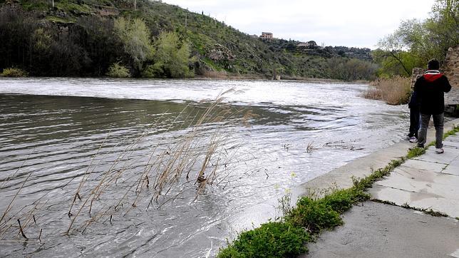 El río Tajo, a su paso por Toledo
