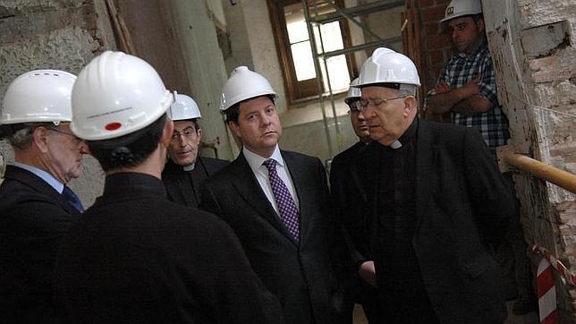 Visita a las obras del nuevo museo de tapices de la Catedral de Toledo