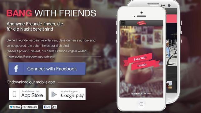 «Bang With Friends», una aplicación para buscar amigos con derecho a roce