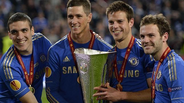 Fernando Torres y Juan Mata, el gen ganador de dos campeones