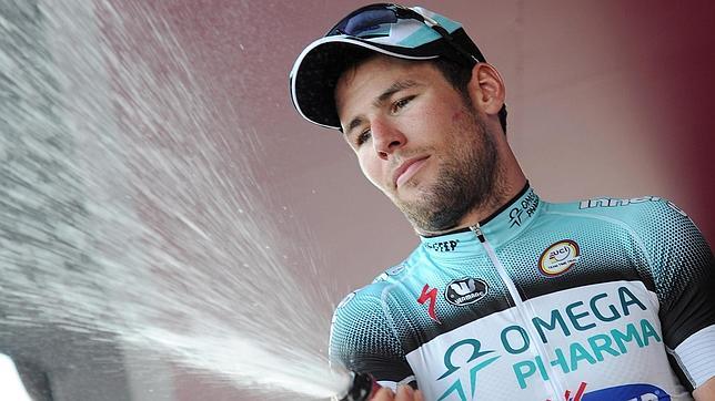 Cavendish gana por tercera vez en el sprint