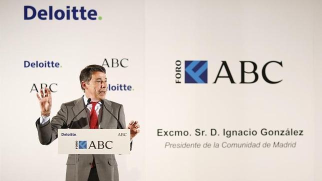 Las mejores frases de la intervención de Ignacio González en el Foro ABC