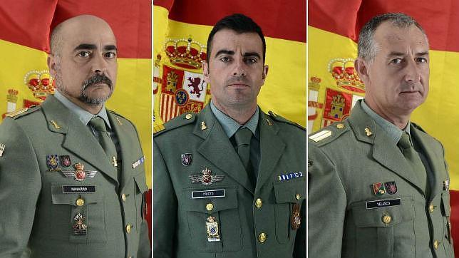 Los tres artificieros fallecidos: militares curtidos en la guerra de Afganistán