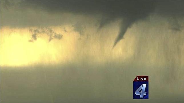 El tornado de Oklahoma, «como la película 'Twister'»