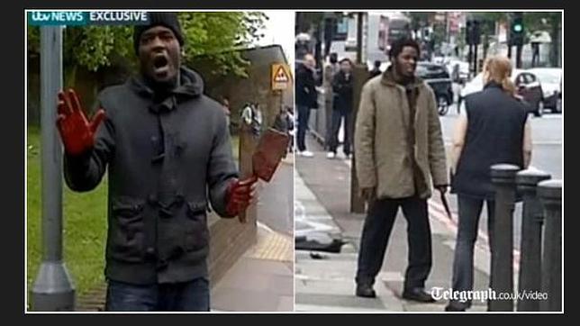 Una mujer habló con uno de los asesinos del soldado degollado en Londres