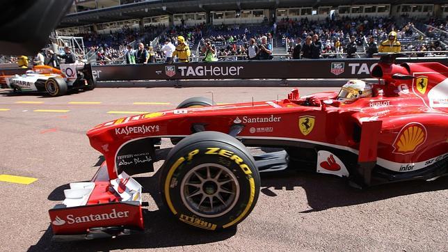 Alonso sale de caza en Mónaco