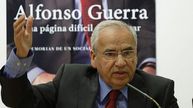 Guerra se muestra contrario a las primarias porque conducen al «cesarismo»