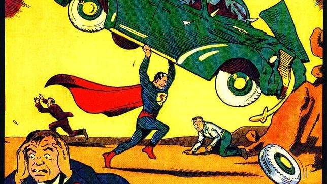 Encuentra en las paredes de su casa un ejemplar del primer número de Superman