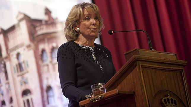 Aguirre: «No he cometido el error de despistar a mis electores»