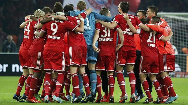 El Bayern Múnich logra el triplete