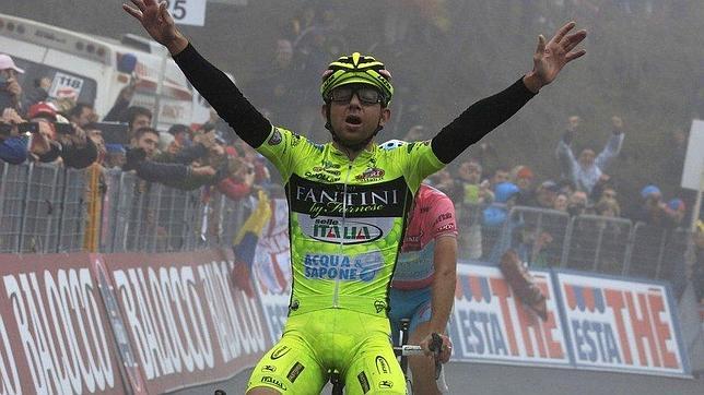 Mauro Santambrogio, positivo por EPO en la primera etapa del Giro de Italia