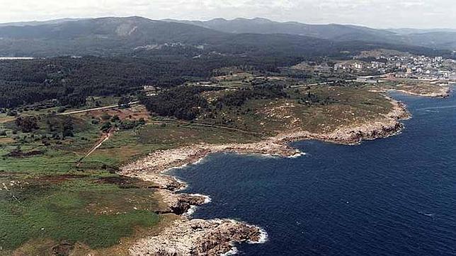 Vista aéra de la zona