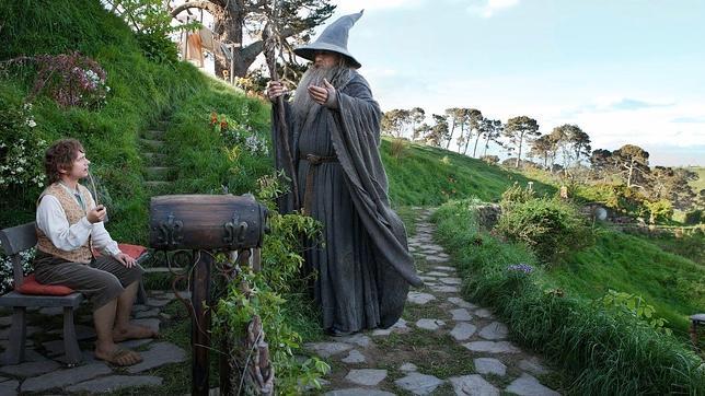 Primer cartel de «El Hobbit: La desolación de Smaug»