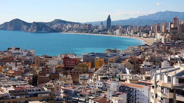 Una imagen de Benidorm, situado a pocos minutos de Alicante capital