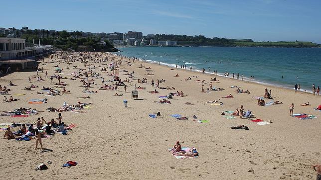 La playa de El Sardinero