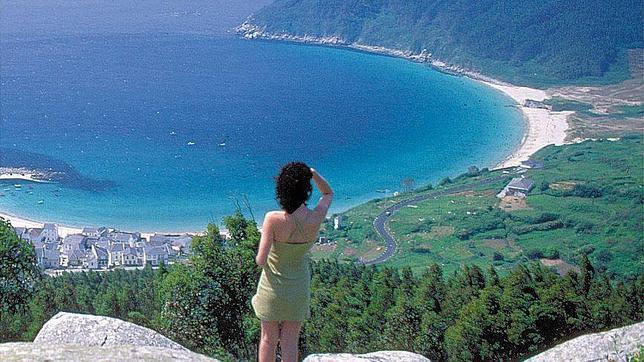 La playa del Puerto de Bares
