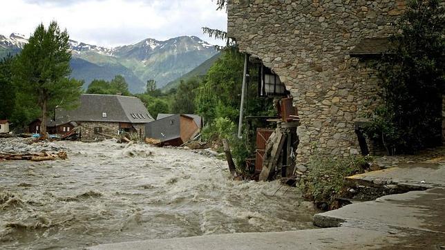 Aragón y el Valle de Arán empiezan a recuperarse de las inundaciones