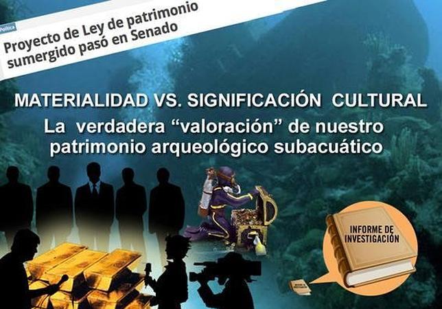 Cuando los cazatesoros brindan por la ley de Patrimonio colombiana...