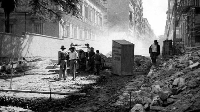 Obras en la calle Hermosilla