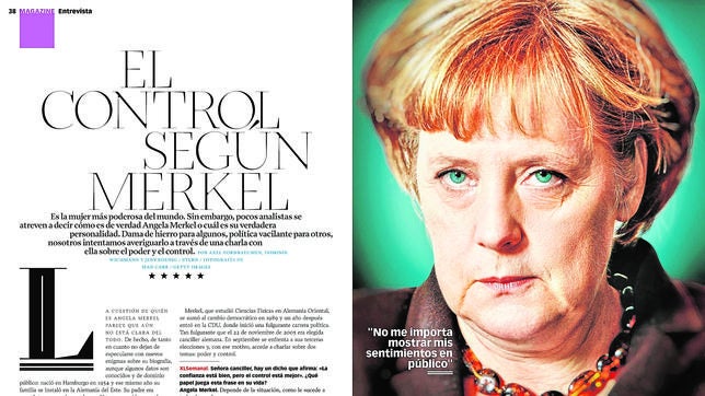 Merkel, descubre su lado más humano en una entrevista con XL Semanal